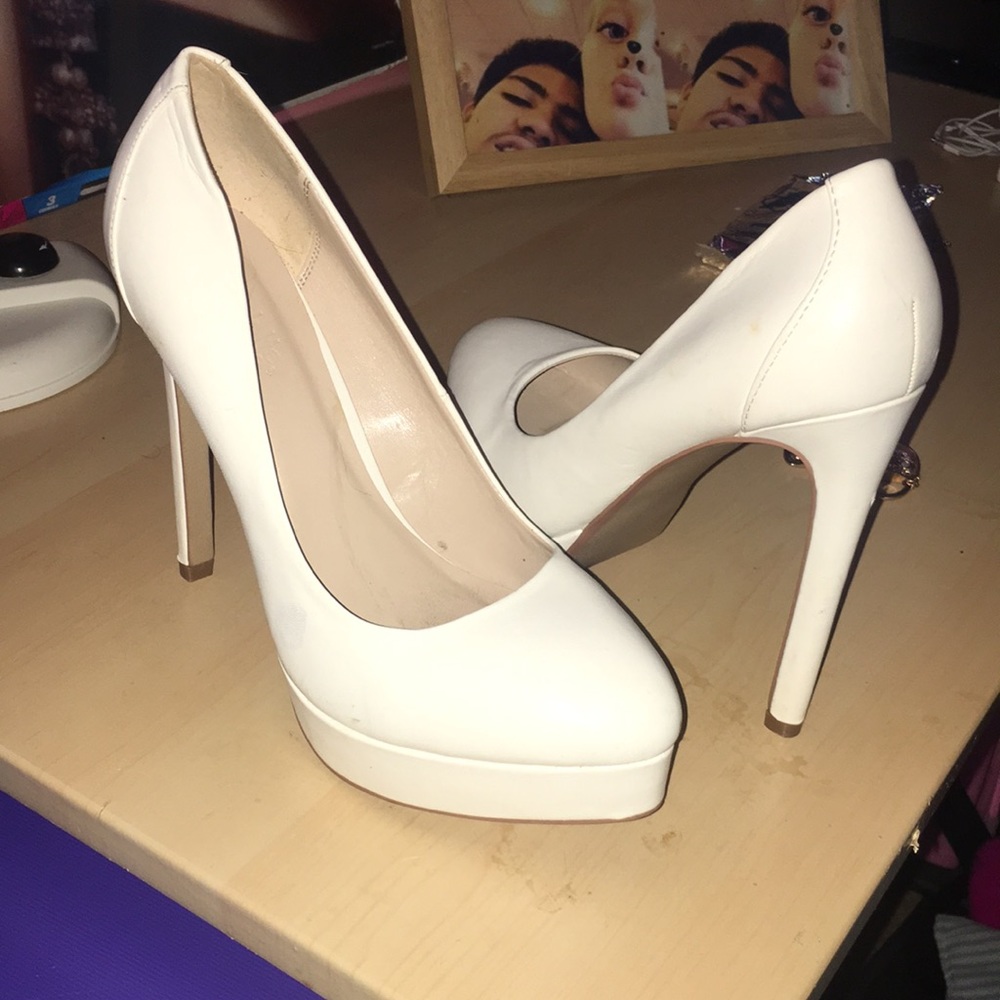 White heels